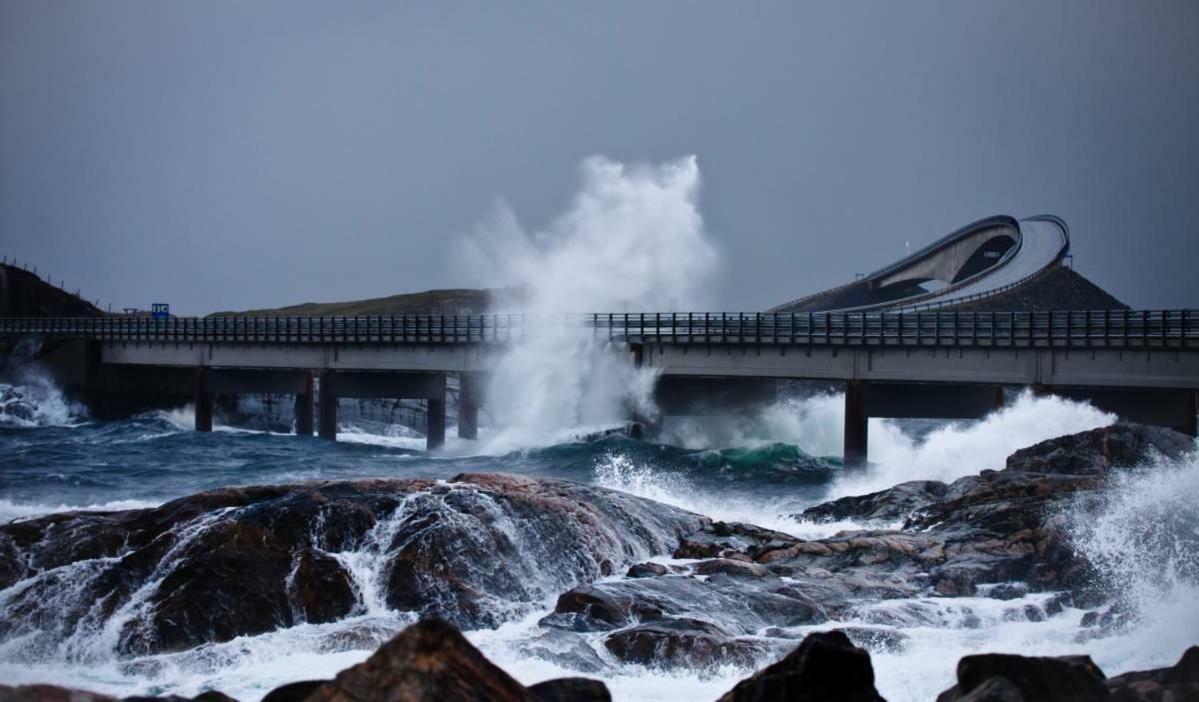 Апартаменти Ola Bua Near The Atlantic Road Lyngstad Екстер'єр фото